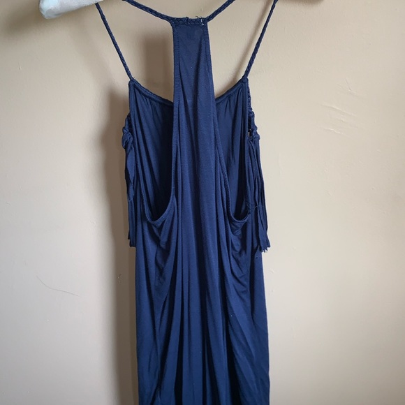 Boutique Boho Crochet Fringe Top Sz Women’s Large - Picture 4 of 4